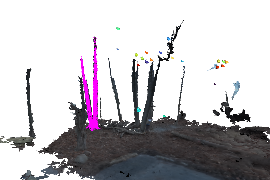 Bunnies in a boids simulation.